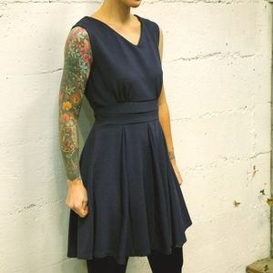 Closet Navy Blue dress
